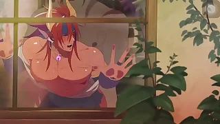 the lovers getting hot hither the kitchen - sana